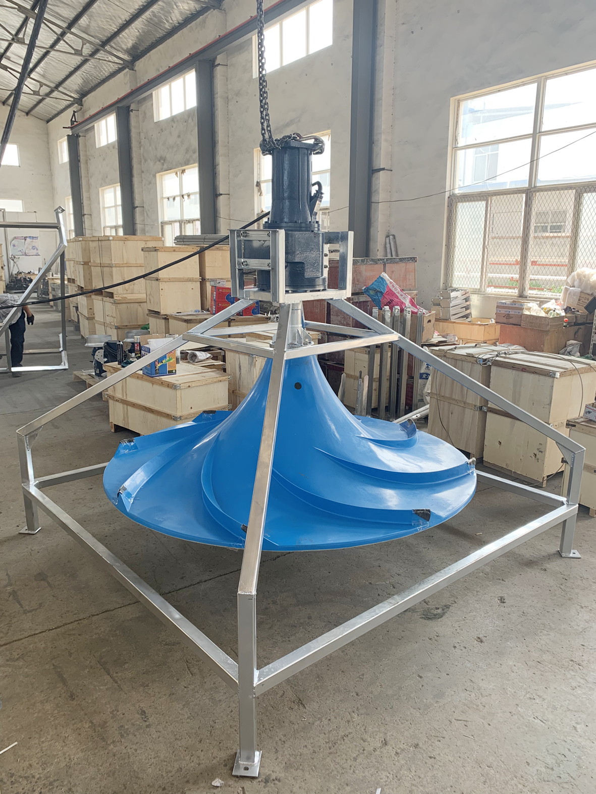 潛水雙曲面攪拌機與其它攪拌設備相比，優(yōu)勢在哪里？ | 南京藍寶石環(huán)保